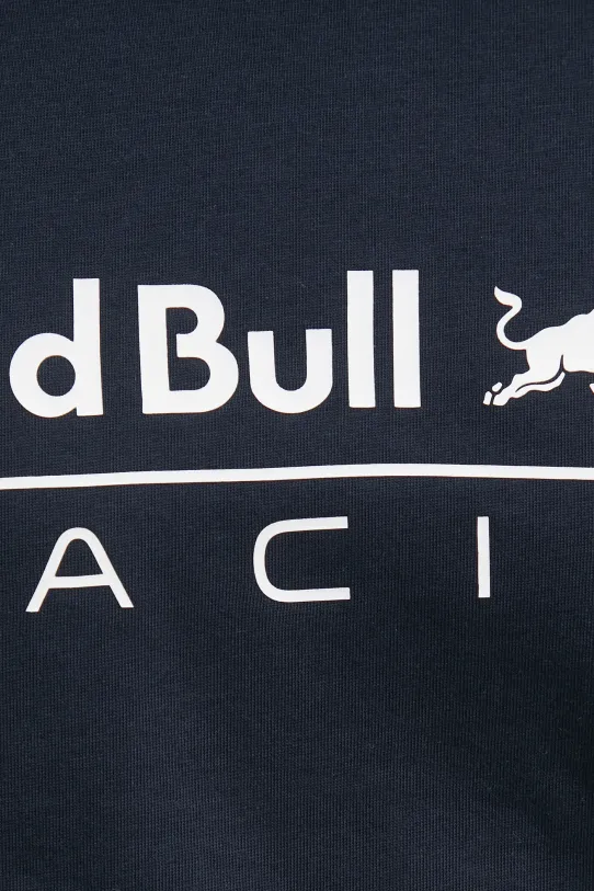 Red Bull Racing x Pepe Jeans t-shirt bawełniany STANDARD FIT TEE RL500004 granatowy