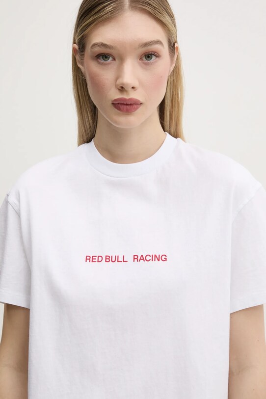 Бавовняна футболка Red Bull Racing x Pepe Jeans CLUB TEE 2 білий RL500012