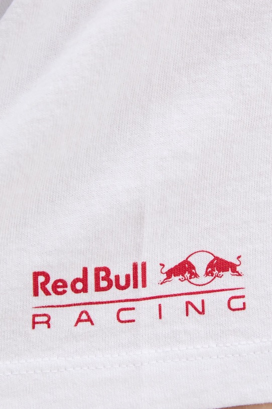 Bavlnené tričko Red Bull Racing x Pepe Jeans CLUB TEE 2 RL500012 biela