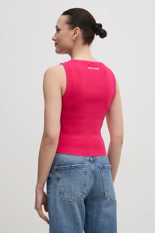 Îmbrăcăminte Red Bull Racing x Pepe Jeans vesta KNIT LOGO TANK RL700002 roz