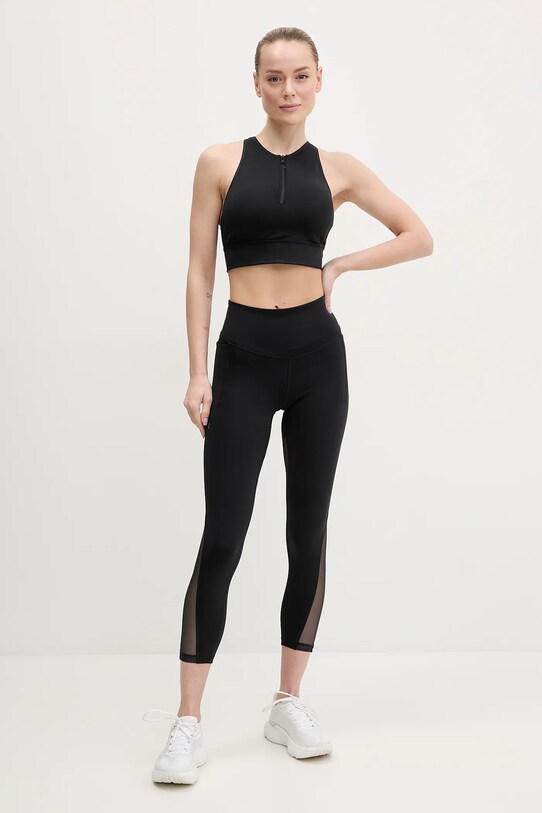 Under Armour top de antrenament Meridian 6000361 negru SS25
