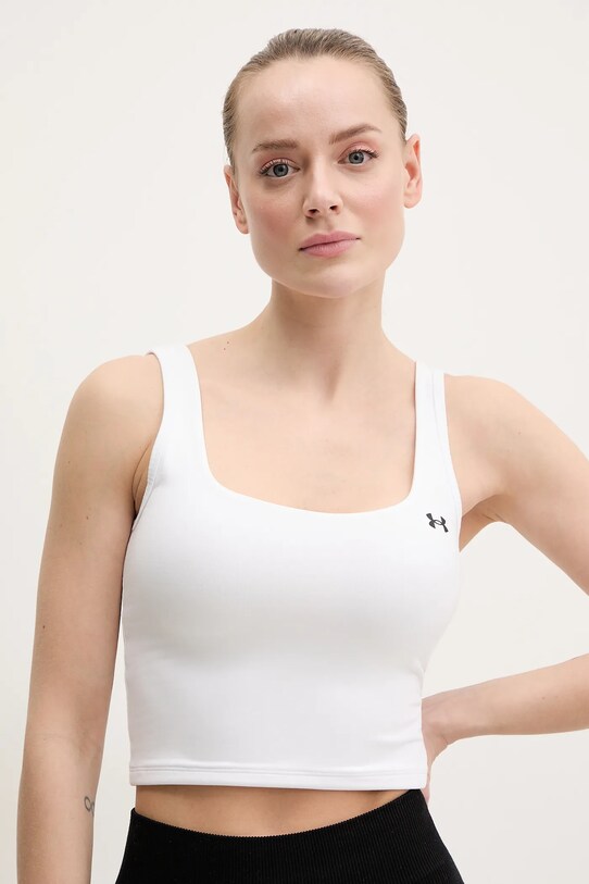 Τοπ προπόνησης Under Armour λευκό 6007656