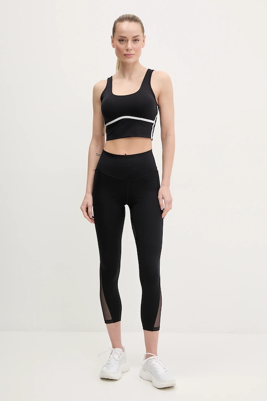 Under Armour top treningowy Meridian Piped 6003529 czarny SS25