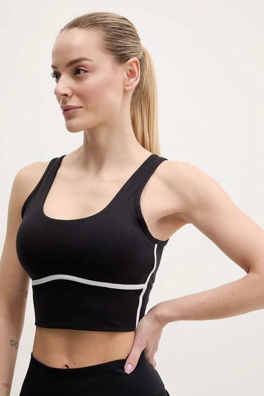 Under Armour top de antrenament Meridian Piped negru 6003529