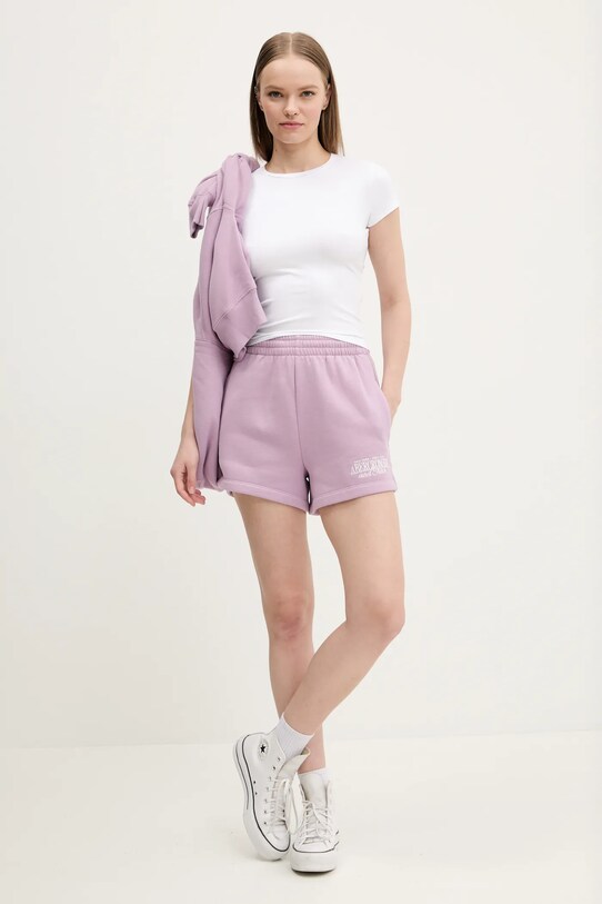 Μπλουζάκι Hollister Co. KI339.5043.100 λευκό SS25