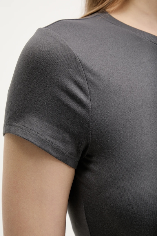 Hollister Co. tricou KI339.5043.131 gri