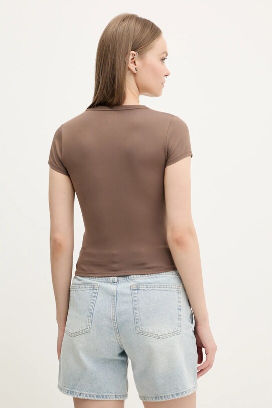 Îmbrăcăminte Hollister Co. tricou KI339.5044.400 maro