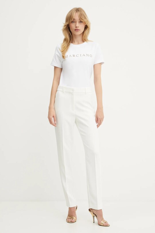 Marciano Guess t-shirt CANDY 5GGI00.6008A biały SS25