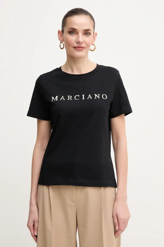 Marciano Guess t-shirt CANDY z elastanem czarny 5GGI00.6008A