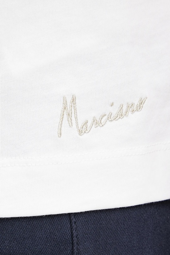 Βαμβακερό μπλουζάκι Marciano Guess CHRISSY 5GGI03.6298A λευκό