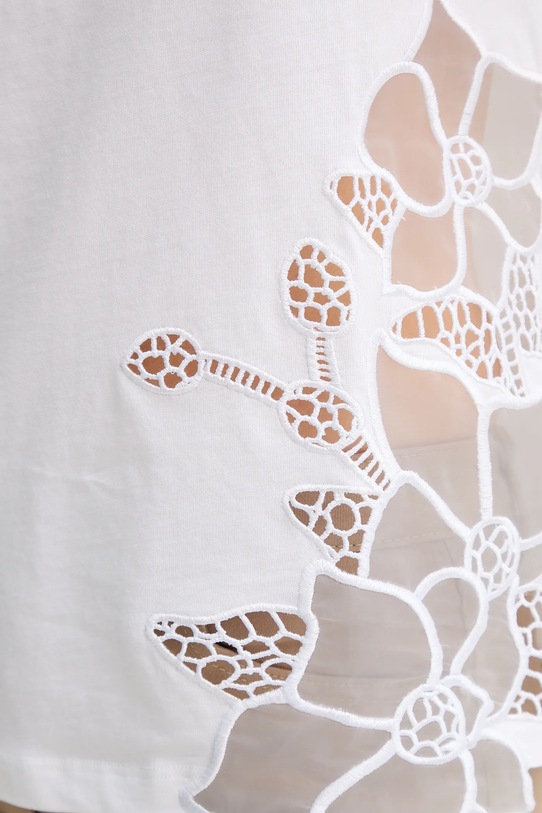 Pamučna majica Marciano Guess NADJA 5GGI02.6298A bijela