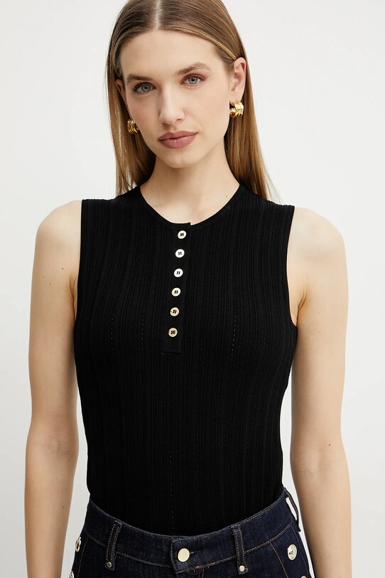 Marciano Guess top GIADA negru 5GGR04.5874Z