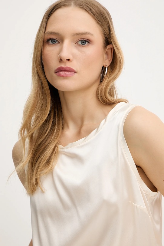 Hedvábná halenka Marciano by Guess DENISE béžová 4YGH08.7117A