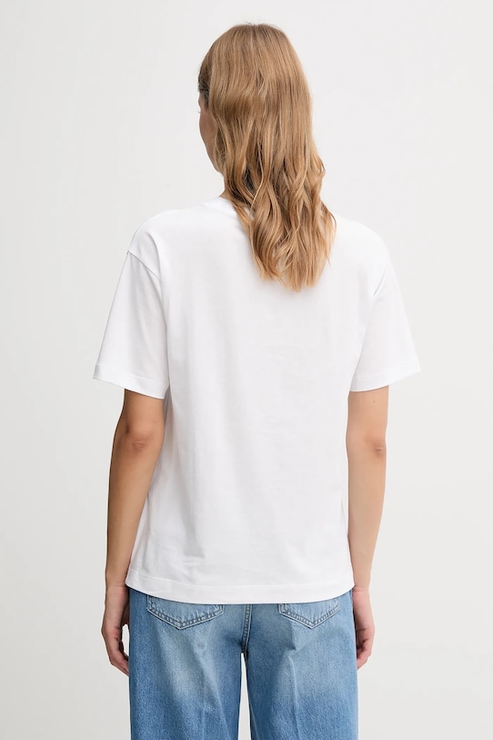 Oblečení Bavlněné tričko Joop! 30046236 bílá