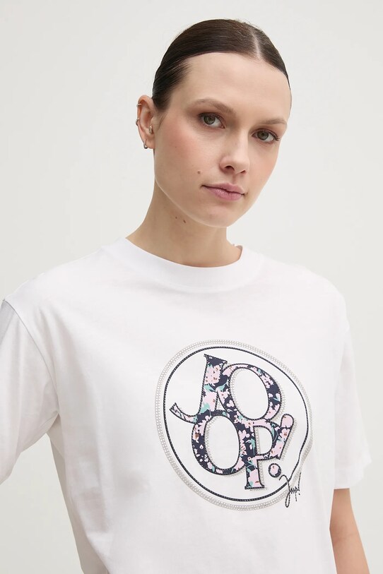 Joop! t-shirt in cotone bianco 30046236