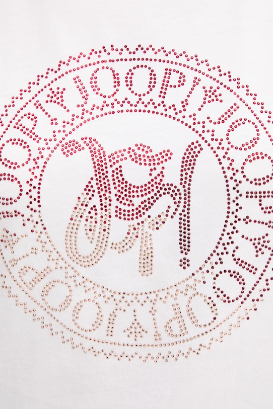 Joop! t-shirt bawełniany 30046239 biały