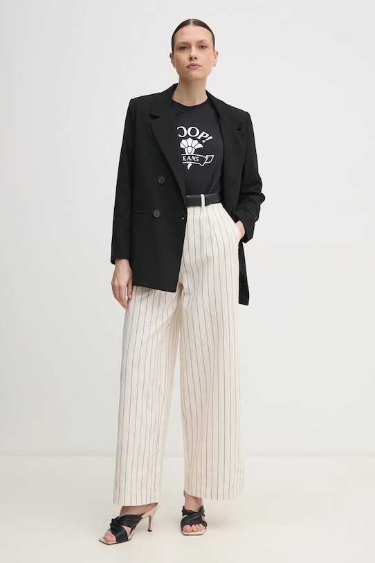 Памучна тениска Joop! 30046273 черен SS25