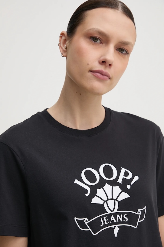 Памучна тениска Joop! черен 30046273