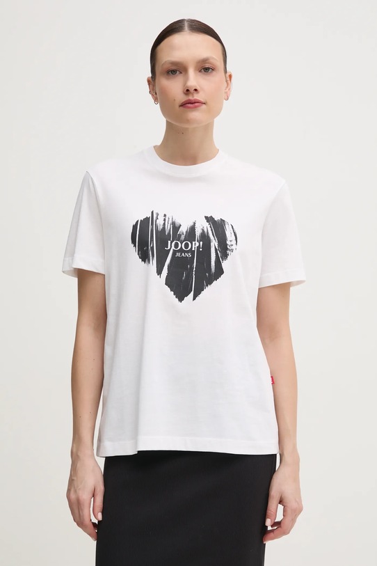 Хлопковая футболка Joop! белый 30046948