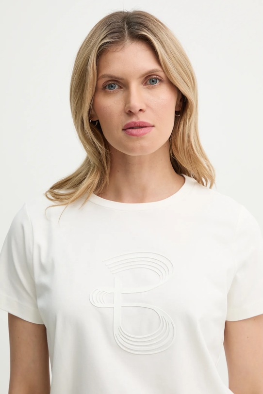 Bruuns Bazaar t-shirt beige BBW4000