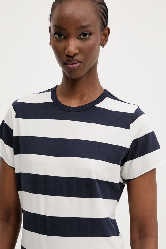 Abercrombie & Fitch t-shirt bawełniany biały KI139.5266.123