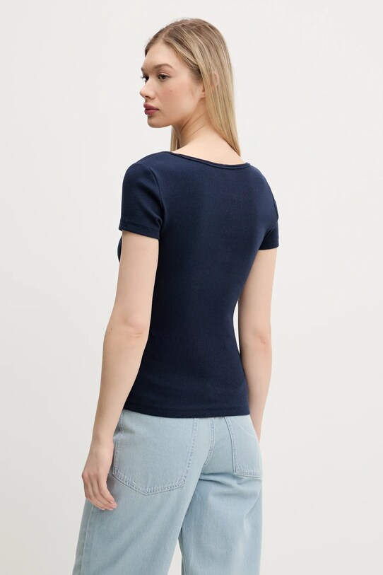 Îmbrăcăminte Abercrombie & Fitch tricou KI139.5271.200 bleumarin