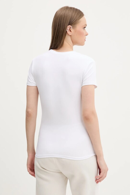 Îmbrăcăminte Abercrombie & Fitch tricou KI139.5273.100 alb