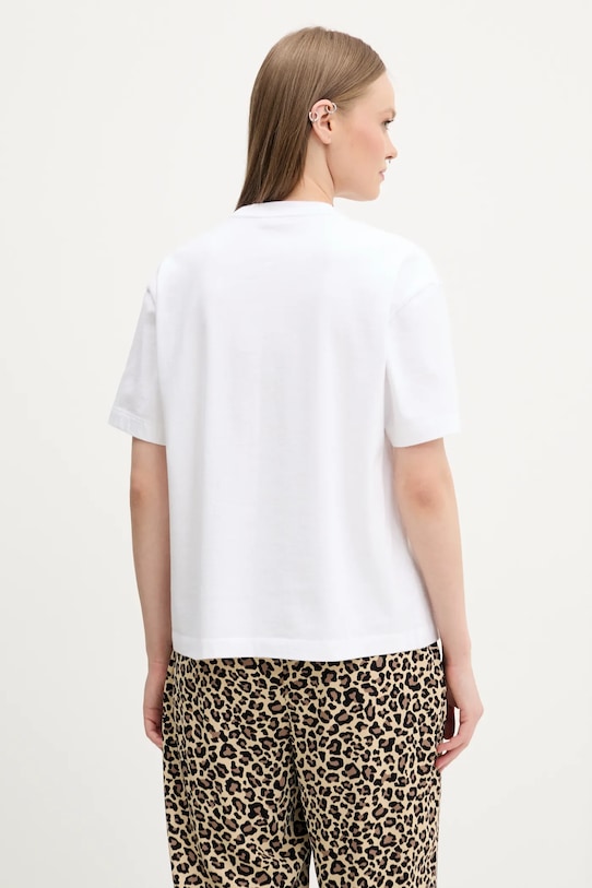Îmbrăcăminte Abercrombie & Fitch tricou din bumbac KI139.5315.100 alb
