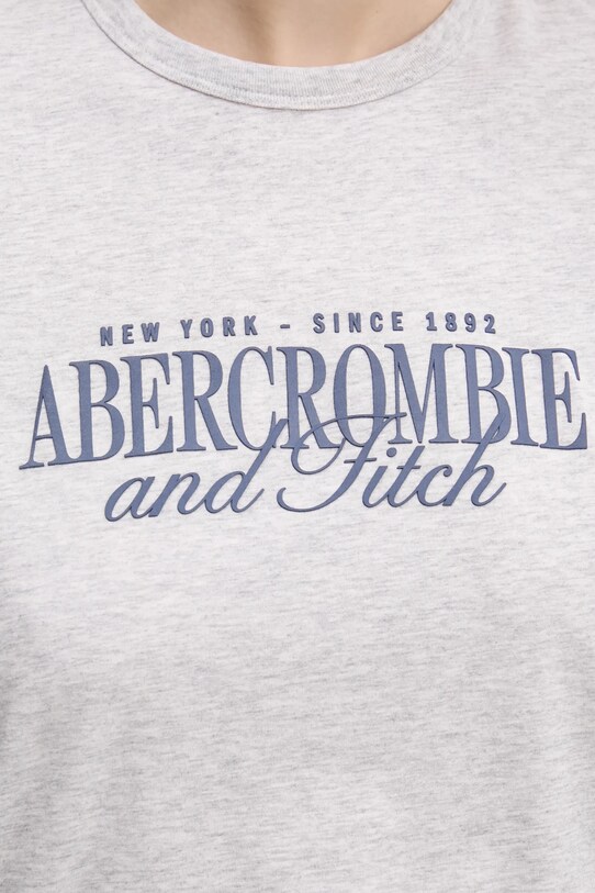 Abercrombie & Fitch t-shirt in cotone KI185.5058.912 grigio