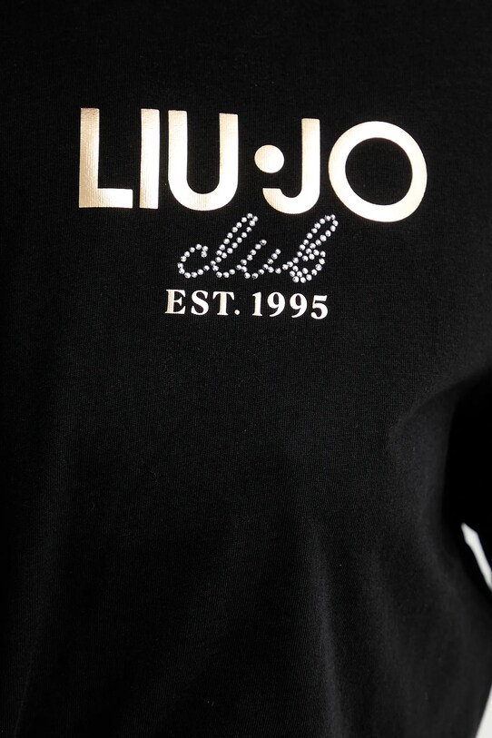 Liu Jo tricou din bumbac WA5139.JS923 negru