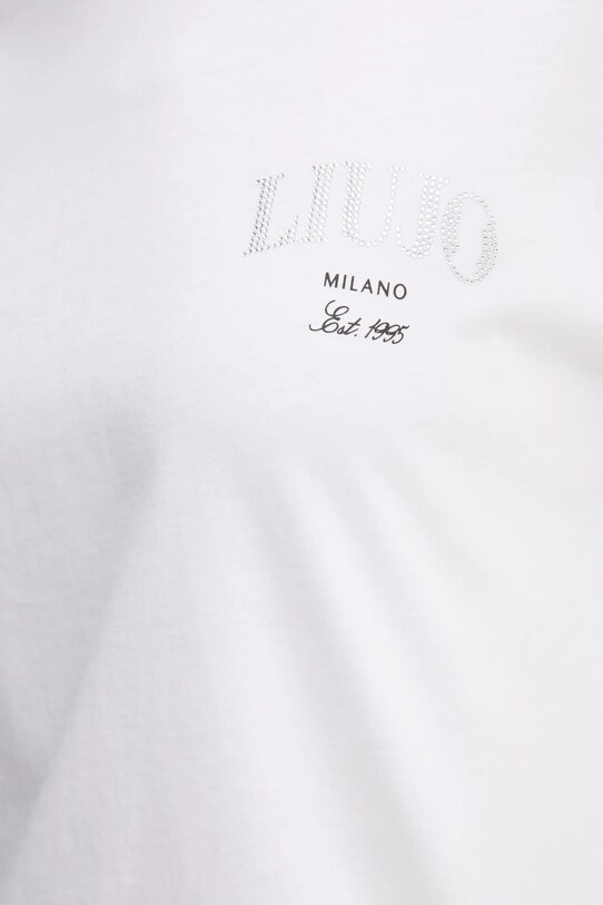 Liu Jo tricou din bumbac WA5144.JS923 alb
