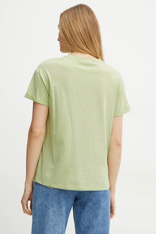 Îmbrăcăminte Liu Jo tricou din bumbac WA5144.JS923 verde