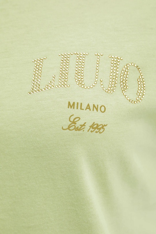 Liu Jo tricou din bumbac WA5144.JS923 verde