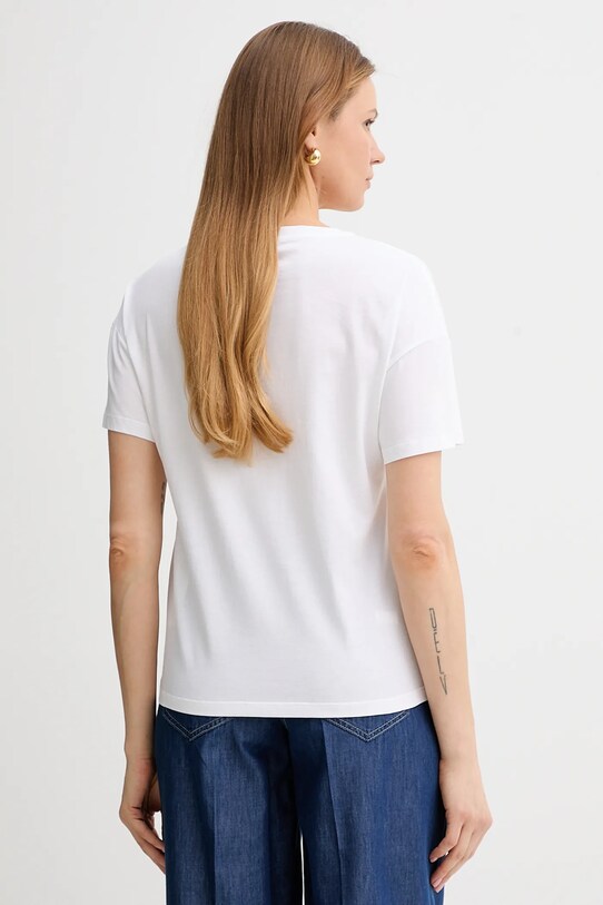 Îmbrăcăminte Liu Jo tricou din bumbac WA5147.JS923 alb