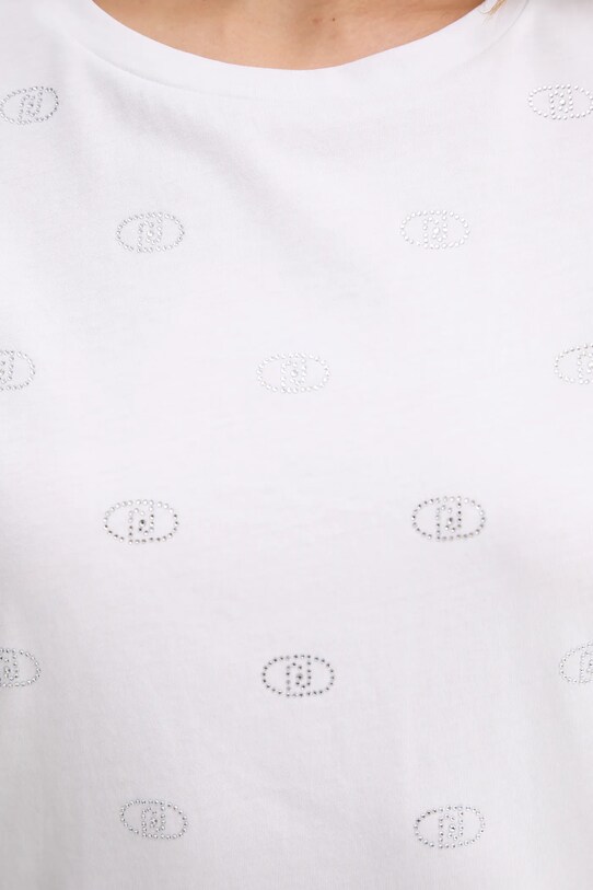 Liu Jo tricou din bumbac WA5147.JS923 alb