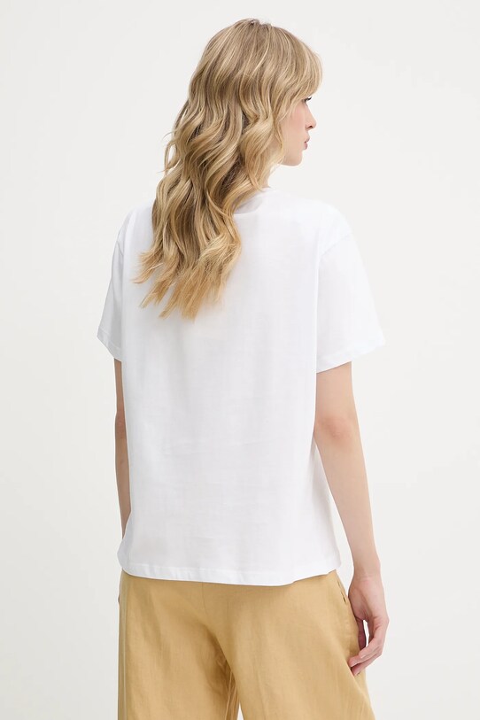 Îmbrăcăminte Liu Jo tricou din bumbac WA5230.JS904 alb