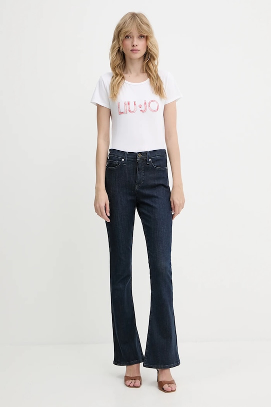 Тениска Liu Jo VA5154.JS003 бял SS25