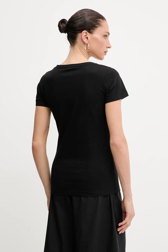 Odzież Liu Jo t-shirt VA5154.JS003 czarny