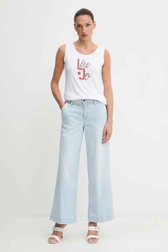 Liu Jo top VA5195.JS360 biały SS25
