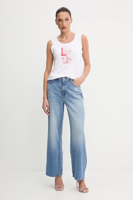 Liu Jo top VA5195.JS360 fehér SS25