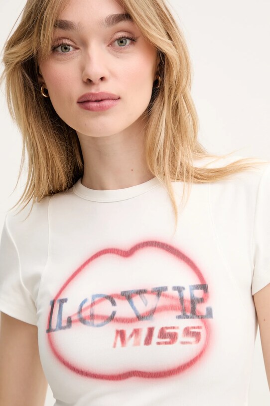 Miss Sixty tricou alb 6S1SJ56800