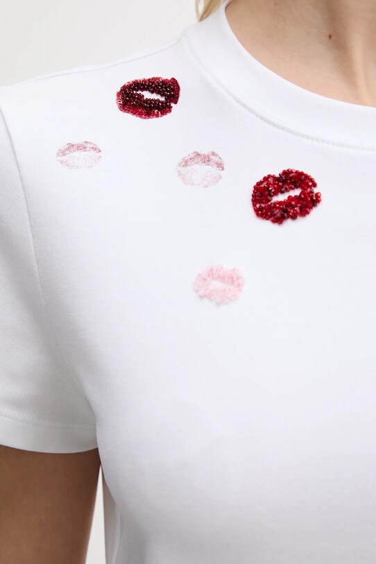 Miss Sixty tricou 6S2SJ06900 alb