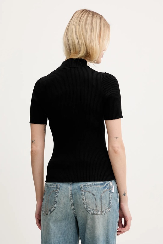 Одяг Светр з домішкою шовку Miss Sixty 6S1RJ37100 чорний