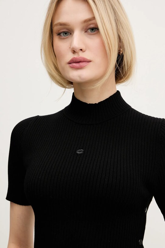 Светр з домішкою шовку Miss Sixty чорний 6S1RJ37100