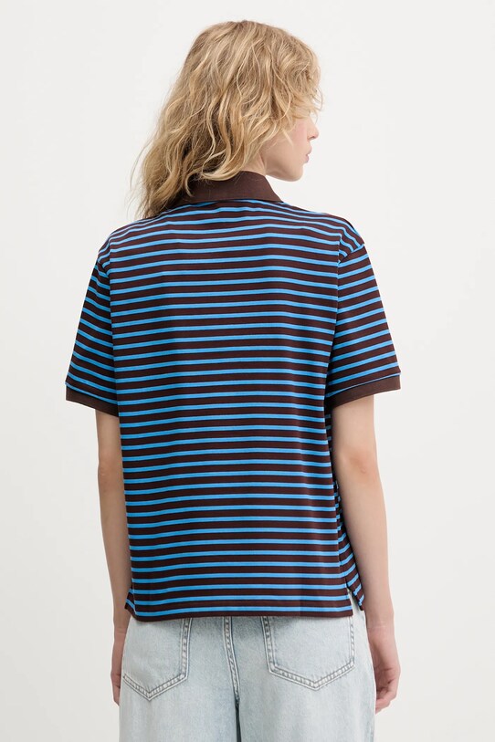 Odzież Miss Sixty polo bawełniane 6S2SJ0590J niebieski