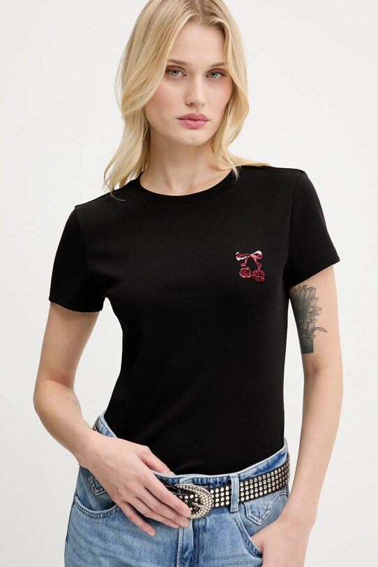 Miss Sixty t-shirt czarny 6S2SJ19500
