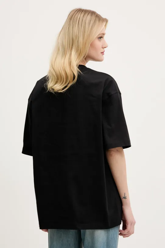 Одяг Бавовняна футболка Miss Sixty 6S2SJ76100 чорний