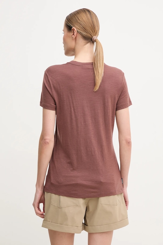 Одежда Спортивная футболка Icebreaker Merino 150 Tech Lite III Van Camp IB0A575V0B11 коричневый