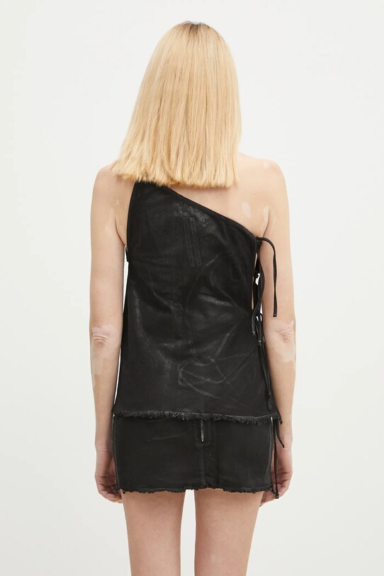 Clothing Rick Owens cotton top Taco Top DS01E3130.SCF black