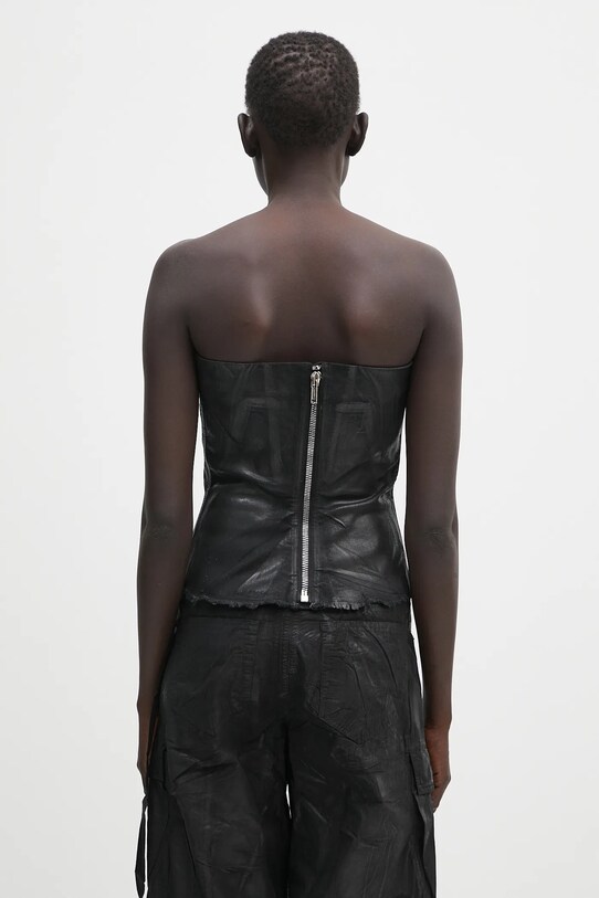 Oblečenie Top Rick Owens DRKSHDW Bustier Top DS01E3127.SCF čierna